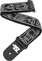 Amazon.com: D'Addario 50 MM Js Strap, Skull 'N Bones (50JS01)
